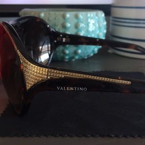 Valentino Aviator Sunglasses